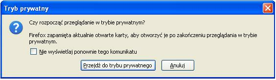 Rozdział 13 Konfiguracja przeglądarki Firefox 4.0.