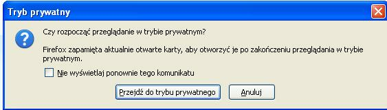 Rozdział 14 Konfiguracja przeglądarki Firefox 5.0.