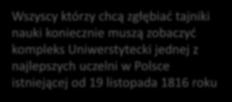 Uniwersytet Warszawski Krakowskie Przedmieście 26/28