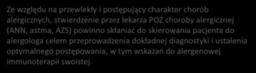 lekarz Podstawowej Opieki Zdrowotnej - Kiedy kierować do specjalisty?