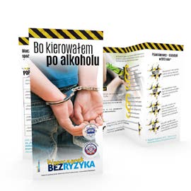 kierowców. OPIS: Adresowana do kierowców jadących na wakacje, festyn, urlop, przerwę świąteczną. Przypomina podstawowe przepisy związane z bezpieczną podróżą samochodem, autem i pieszo.