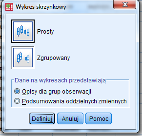 Ć w i c z e n i e 3 : W i z u a l i z a c j a d a n y c h - w y k r e s y S t r o n a 19 Wykres ten pokazuje, ze obserwacje o numerach 220 i 221 to obserwacje