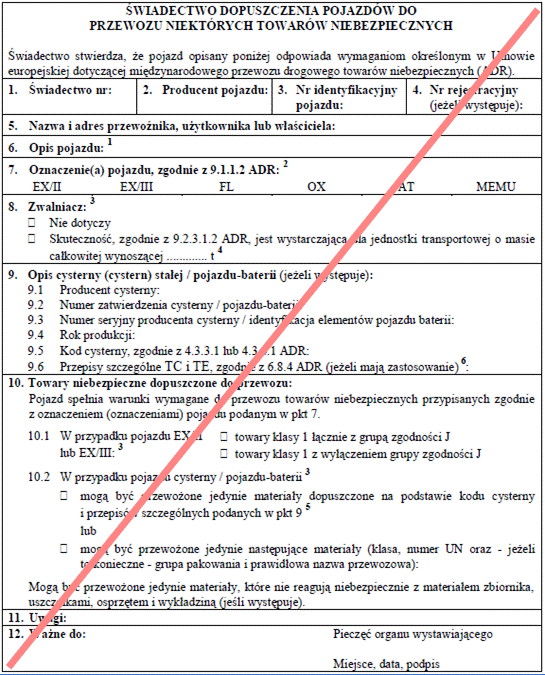 221. Jednostka transportowa przewożąca materiały niebezpieczne klasy 6.2 w ilościach, dla których wymagane jest oznakowanie tablicami barwy pomarańczowej, powinna być wyposażona w: 1.