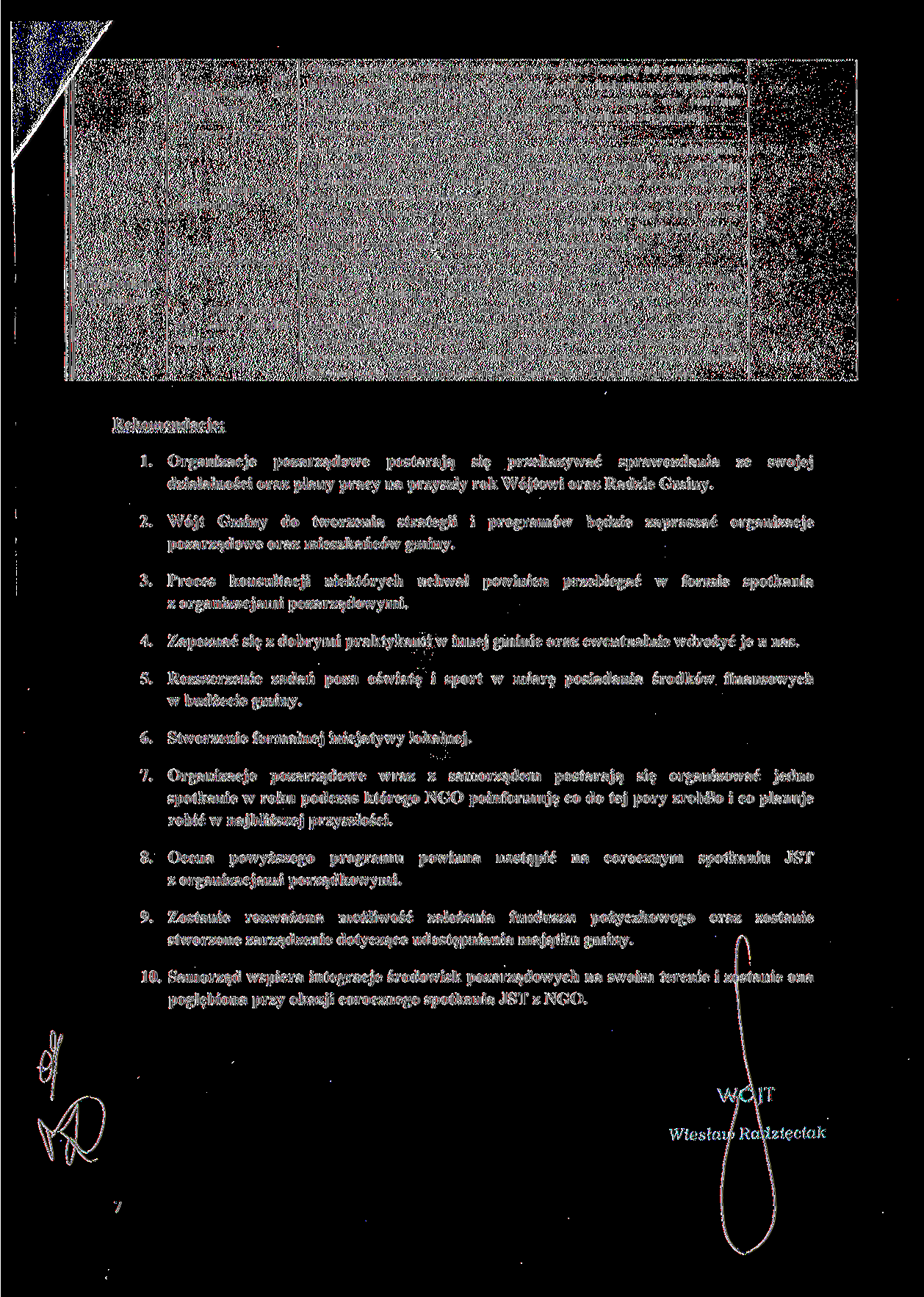 ; / 1 współpracuje nam dobrze nie się 2 ocena pośrednia 3 współpracuje się średnio 4 ocena pośrednia 0 infrastruktur y współpracy 5 współpracuje się nam bardzo dobrze Organizacje w zasadzie nie mają