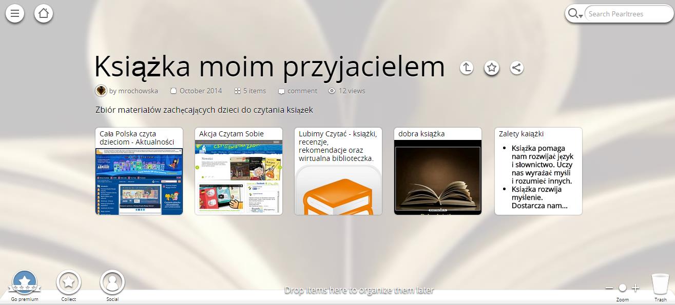 Organizowanie ulubionych