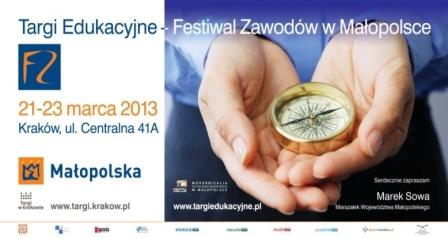Festiwal Zawodów w Małopolsce 2013 r. Miejsce: Kraków, ul.