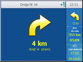 automatycznie przeliczy trasę, abyś bez przeszkód dotarł do celu.