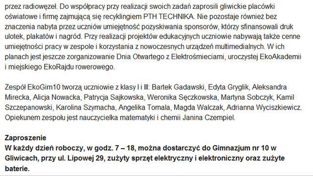 Wersję on-line gazety znajdziesz pod adresem: http://press.juniormedia.