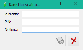 Jeżeli czas do odnowienia klucza będzie mniejszy niż 2h, wyświetlony zostanie specjalny komunikat nad przyciskiem Aktualizacji modułów w przypadku braku podłączenia internetowego z informacją o