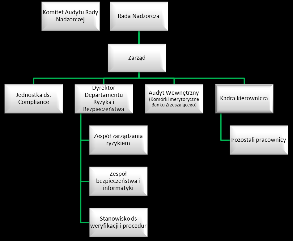 Załącznik nr 2 do Informacji podlegającej ujawnieniu Banku Spółdzielczego w Płońsku Schemat