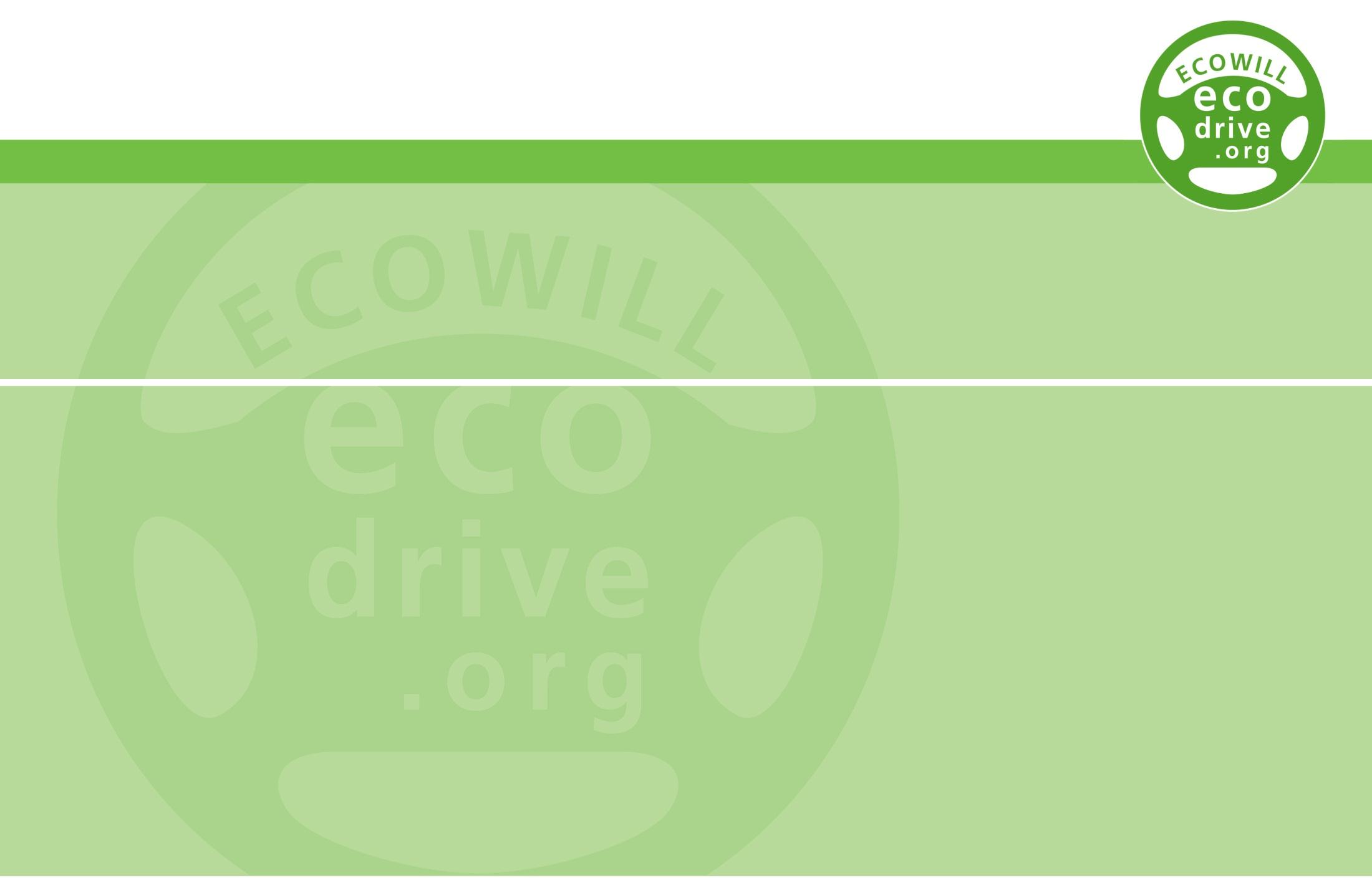 Projekt ECOWILL IEE/09/822 Ecodriving Powszechne wdrożenie zasad w szkoleniu kandydatów