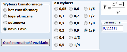 cowania percentyli empirycznych (jak i w dalszej parametrów rozkładu i percentyli teoretycznych) będą obarczone tym mniejszym błędem, im liczniejsza będzie próba.