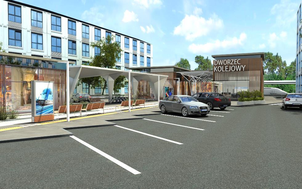 KATOWICE, PLAC ODDZIAŁÓW MŁODZIEŻY POWSTAŃCZEJ 7 DWORZEC KOLEJOWY PRZESTRZEŃ BIUROWO-HANDLOWA 4 000 M2 5 0,32 HA 2020 TEREN INWESTYCYJNY POŁOŻONY JEST W ŚCISŁYM CENTRUM MIASTA W POBLIŻU GALERII