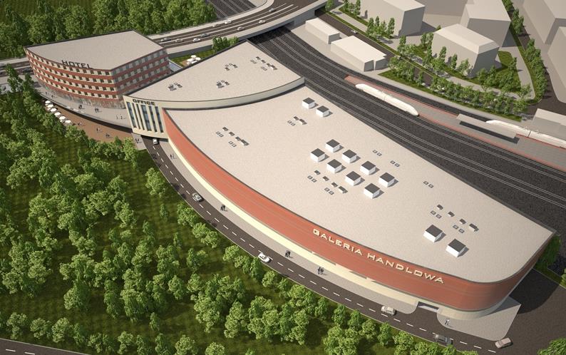 CHORZÓW 9 34 KOMPLEKS HANDLOWO- HOTELOWY 21 700 M2 2,91 HA TEREN INWESTYCYJNY POŁOŻONY PRZY UL.