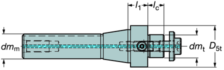 SYSTMY MOCOWANIA NARZĘDZI Uchwyt frezarski Bridgeport 392.R8.