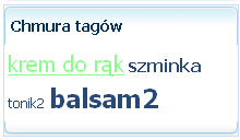 Edycja/usuwanie fraz Wszystkie dodane frazy wyświetlą się w tabeli, w której jest możliwość: Edycji frazy za pomocą ikonki Usunięcia frazy za pomocą ikonki Zmiany kolejności wyświetlania frazy w