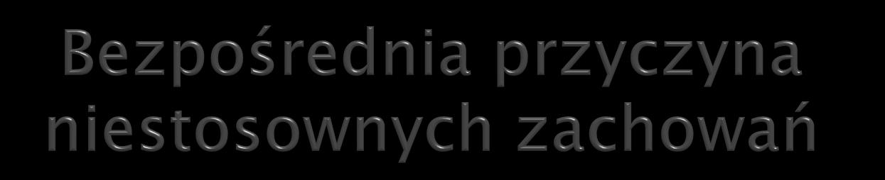 pobudzony chory 54% zła współpraca w