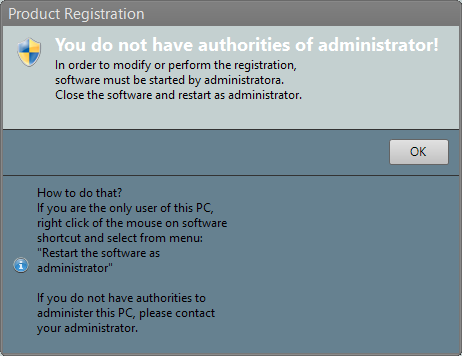 1. Rejestracja Aby rozpoaczać rejestrację, należy włączyć GmstHostConfigurator a następnie wybrać Registration.