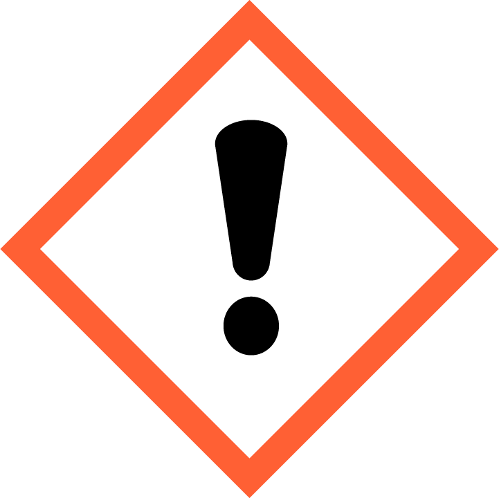 2.2. Elementy oznakowania Oznakowanie zgodnie z rozporządzeniem (WE) nr 1272/2008 [CLP] Piktogramy wskazujące na rodzaj zagrożenia: Hasło ostrzegawcze: Uwaga Zwroty wskazujące na rodzaj zagrożenia: