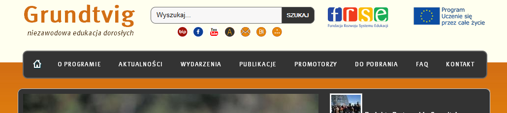 Program Grundtvig Edukacja