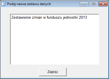 Księgowość Optivum. Jak sporządzić zestawienie zmian w funduszu jednostki? 8/8 Kartę Wyniki można w całości wypełnić ręcznie, wprowadzając kwoty bezpośrednio do tabeli.
