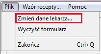 - panel z podglądem recepty lub recept (gdy mamy więcej niż 4 leki dla PNRL i 5 dla czystej recepty automatycznie generowane są kolejne recepty). 3.2. Dodawanie leków do recepty.