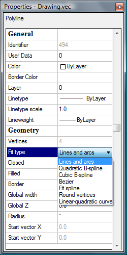 Struktura warstw jest w pełni zgodna ze strukturą zaimplementowaną w programach typu CAD (np. AutoCAD).