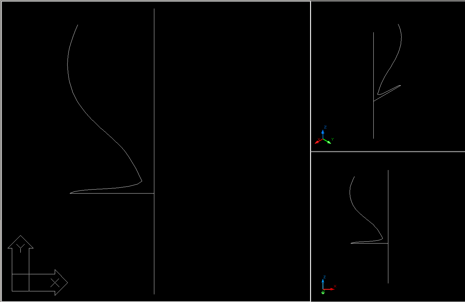 8. powobrot (revsurf) powierzchnie obrotowe - tworzenie siatki przestrzennej przez obrót Ćwiczenie 1 narysować