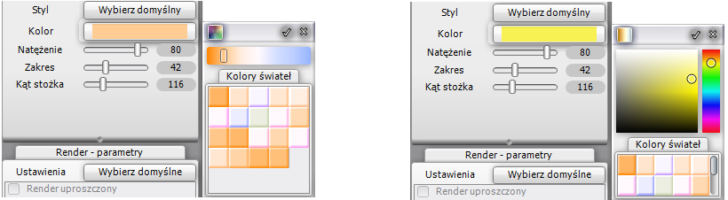 CAD Decor 2.0 Instrukcja obsługi żądany odcieo na dwa sposoby (rys.