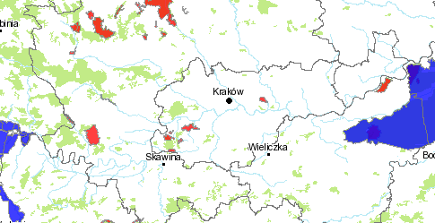 Obszary Natura 2000 Sied obszarów Natura 2000 obejmuje: 1)