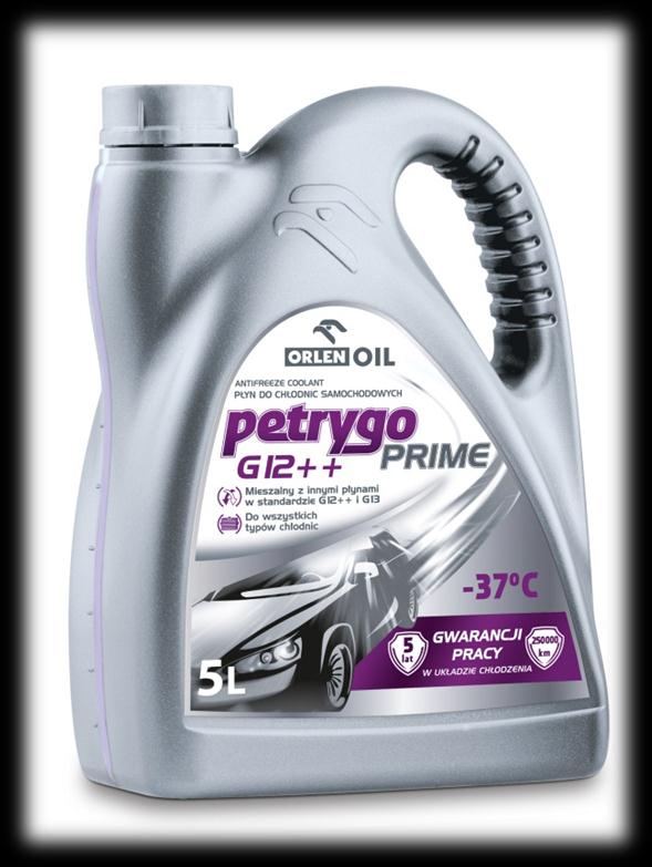 15 Petrygo PRIME G12++ (G13) Produkt Premium w standardzie G12++ i G13. Najnowocześniejsza technologia posiadająca aprobatę VW.