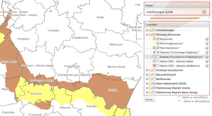 27 Rysunek 12. Obszary Chronionego Krajobrazu w powiecie siemiatyckim Źródło: dane Generalnej Dyrekcji Ochrony Środowiska. 2.2. Sfera społeczna Demografia Liczba ludności Na terenie powiatu siemiatyckiego według stanu na 31.