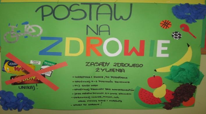 Szkolny projekt edukacyjny: Trzymaj formę żyj zdrowo! realizowany był na podstawie programu: Trzymaj formę!