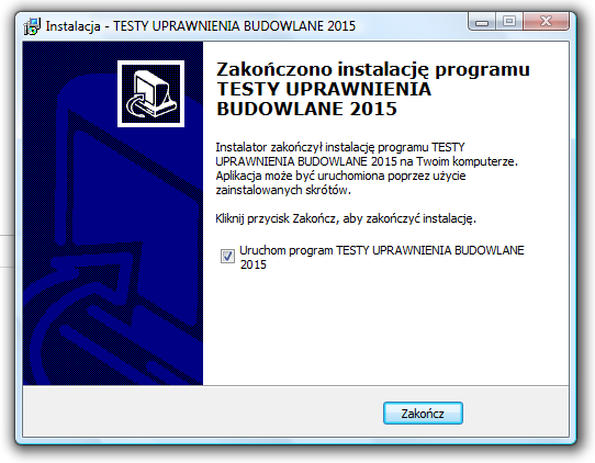 KROK NR 8: Następnie czekamy, aż proces instalacji dobiegnie do końca: KROK NR 9: Po zakończonej