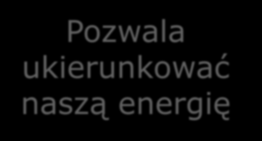 Cel to marzenie z terminem wykonania Pozwala ukierunkować naszą energię CEL