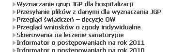 Następnie wybierz opcję Przegląd wniosków o zgody indywidualne: Kolejnym krokiem jest ustawienie właściwego typu zgody oraz kategorii.