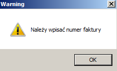 wg stawek vat, gdyż suma wartości pozycji określa wartości Netto,Vat i Brutto całego dokumentu. Dopisanie pozycji dokonuje się przyciskiem Dopisz. Wprowadzoną pozycję można później zmienić lub usunąć.