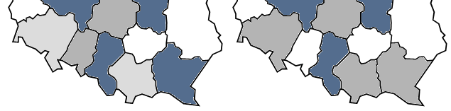 II.1. Dane o produkcji Regionalny rozkład wartości produkcji wyrobów z gumy i tworzyw sztucznych 0,4 (2,4%) 0,3 (1,8%) 2,2 (13,0%) 0,8 (4,5%) 1,1 (6,5%) 1,2 (7,4%) 1,5 (8,8%) 2000 rok * 1,3 (7,6%)