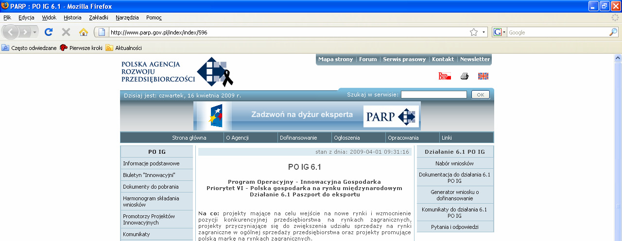 http://www.funduszestrukturalne.gov.