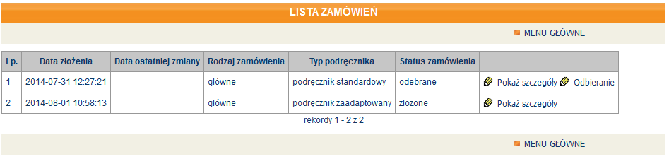 8 podręczniki należy wpisać liczbę uszkodzonych podręczników w ostatniej kolumnie.