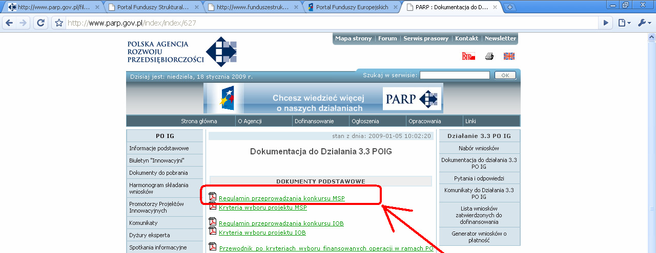 http://www.parp.gov.