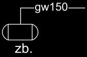 Def.: urządzenie stosowne do regulji przepływu iezy i gzów z jednej przestrzeni do drugiej z pomoą ruhomego zmykjąego kurk. g w punkt element 0,8 0,5 - - tekst 1,8 1,8 - - SUUS27 ziornik Def.