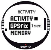 Włączenie systemu GPS i funkcji nawigacji zgodnie z uprzednio wybranym ustawieniami. Zostanie wyświetlony komunikat LOG FILE STARTED. Wyłączenie systemu GPS i zamknięcie dziennika ogólnego.