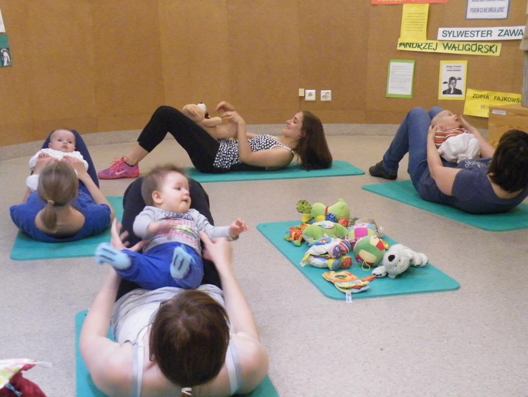 Przykłady działań realizowanych przez Laureatów Konkursu: Gmina Wrocław Spotkania warsztatowe dla rodziców Fitness z maluszkiem - Cykl