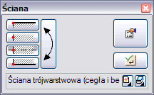 Okno wstawiania Dla ułatwienia wstawiania elementów: wyboru uchwytu wprowadzania, dojścia do Właściwości i