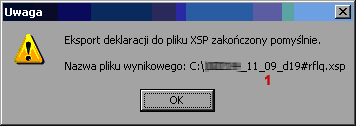 Wersja II 1. Uruchomić moduł Deklaracje POZ Pakietu świadczeniodawcy. 2. Z menu Import / Eksport lokalny wybrać pozycję Eksport deklaracji w formacie XSP. 3.