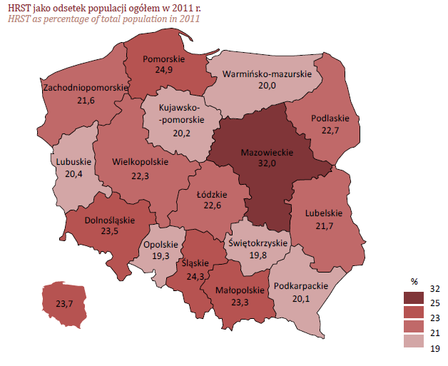 zajmujące się lub potencjalnie mogące się zając się pracami związanymi z tworzeniem, rozwojem, rozpowszechnianiem i zastosowaniem wiedzy naukowo-technicznej 10.