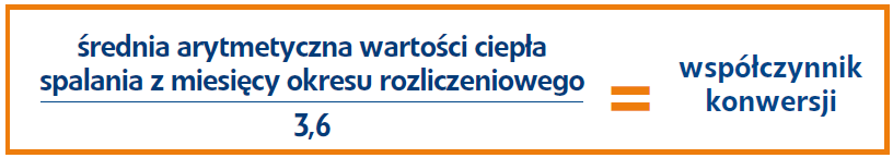 Nowa jednostka pomiaru gazu Przeliczenie m3 na kwh Przeliczenia zużycia w m3 na zużycie w kwh można dokonać za pomocą następującego wzoru: Współczynnik konwersji Współczynnik konwersji obliczany