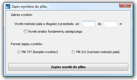 TniFz [kn] wartość tarcia negatywnego gruntu pomiędzy kolejnymi rzędnymi Z.