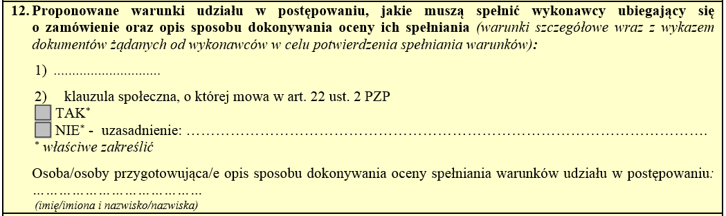 KLAUZULE SPOŁECZNE